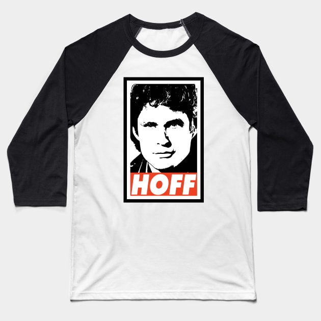 HOFF Baseball T-Shirt by Nerd_art